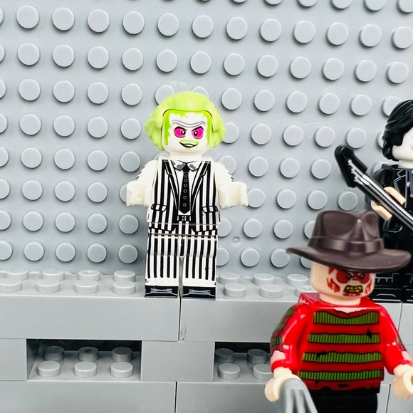 Horror Movie Custom Minifigure Set of 8 Michael Myers Freddy Krueger Jason - Picture 4 of 6